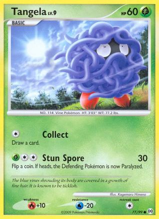 Tangela (77/99) [Platinum: Arceus] - Trinity Hobby