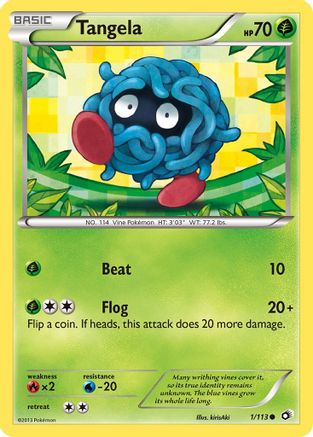 Tangela (1/113) [Black & White: Legendary Treasures] - Trinity Hobby
