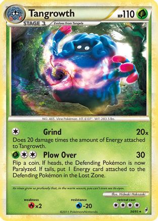 Tangrowth (34/95) [HeartGold & SoulSilver: Call of Legends] - Trinity Hobby