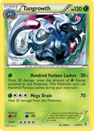 Tangrowth (6/149) [Black & White: Boundaries Crossed] - Trinity Hobby