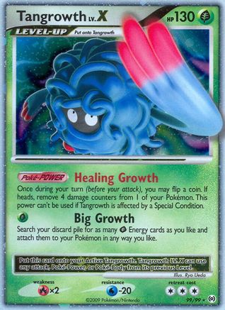 Tangrowth LV.X (99/99) [Platinum: Arceus] - Trinity Hobby