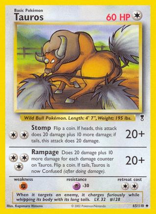 Tauros (65/110) [Legendary Collection] - Trinity Hobby