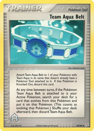 Team Aqua Belt (76/95) [EX: Team Magma vs Team Aqua] - Trinity Hobby