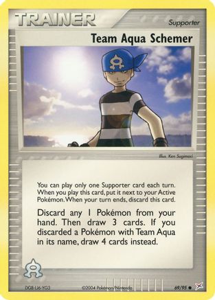 Team Aqua Schemer (69/95) [EX: Team Magma vs Team Aqua] - Trinity Hobby