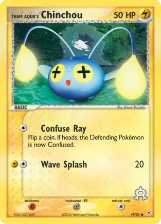 Team Aqua's Chinchou (49/95) [EX: Team Magma vs Team Aqua] - Trinity Hobby