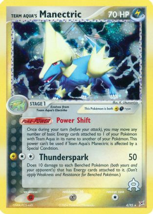 Team Aqua's Manectric (4/95) [EX: Team Magma vs Team Aqua] - Trinity Hobby