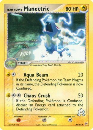 Team Aqua's Manectric (29/95) [EX: Team Magma vs Team Aqua] - Trinity Hobby