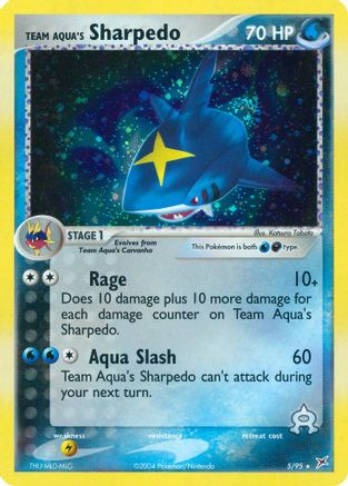 Team Aqua's Sharpedo (5/95) [EX: Team Magma vs Team Aqua] - Trinity Hobby