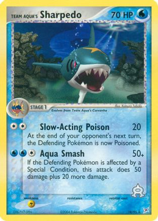 Team Aqua's Sharpedo (18/95) [EX: Team Magma vs Team Aqua] - Trinity Hobby