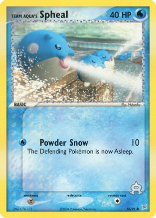 Team Aqua's Spheal (56/95) [EX: Team Magma vs Team Aqua] - Trinity Hobby