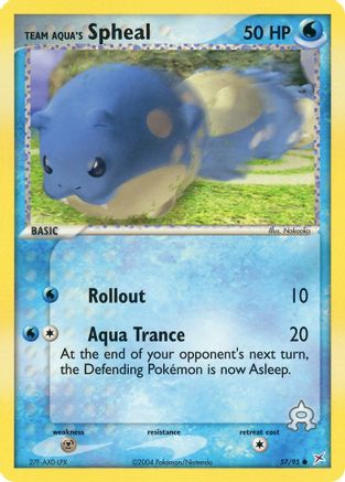 Team Aqua's Spheal (57/95) [EX: Team Magma vs Team Aqua] - Trinity Hobby