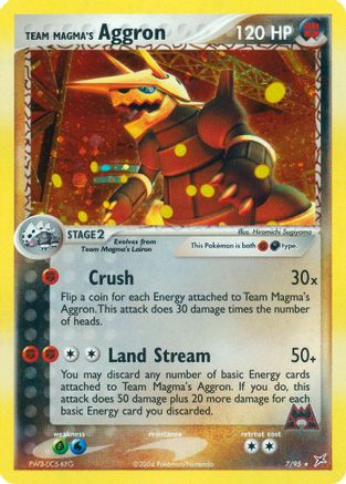 Team Magma's Aggron (7/95) [EX: Team Magma vs Team Aqua] - Trinity Hobby