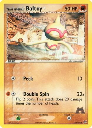 Team Magma's Baltoy (60/95) [EX: Team Magma vs Team Aqua] - Trinity Hobby