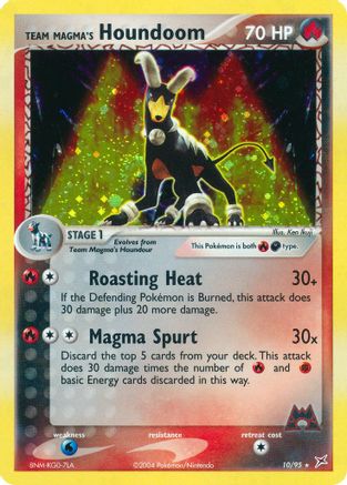 Team Magma's Houndoom (10/95) [EX: Team Magma vs Team Aqua] - Trinity Hobby