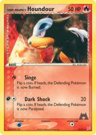 Team Magma's Houndour (35/95) [EX: Team Magma vs Team Aqua] - Trinity Hobby
