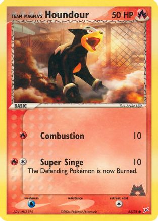 Team Magma's Houndour (62/95) [EX: Team Magma vs Team Aqua] - Trinity Hobby