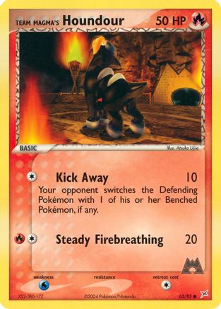 Team Magma's Houndour (63/95) [EX: Team Magma vs Team Aqua] - Trinity Hobby