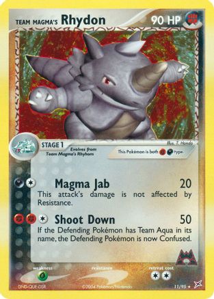 Team Magma's Rhydon (11/95) [EX: Team Magma vs Team Aqua] - Trinity Hobby