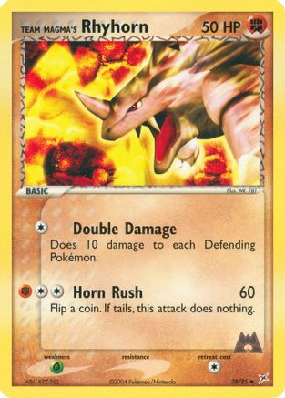 Team Magma's Rhyhorn (38/95) [EX: Team Magma vs Team Aqua] - Trinity Hobby