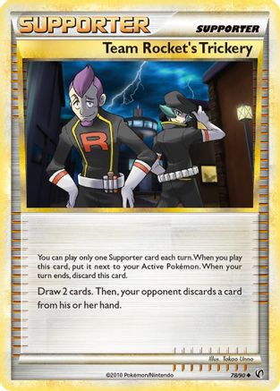 Team Rocket's Trickery (78/90) [HeartGold & SoulSilver: Undaunted] - Trinity Hobby