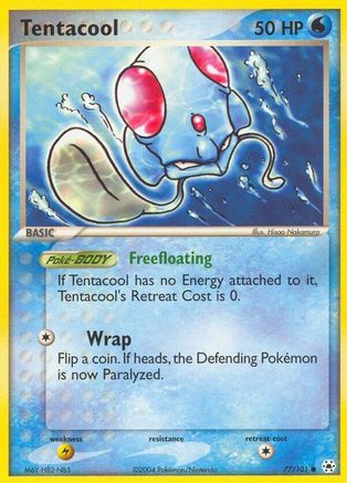 Tentacool (77/101) [EX: Hidden Legends] - Trinity Hobby