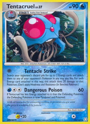 Tentacruel (75/146) [Diamond & Pearl: Legends Awakened] - Trinity Hobby