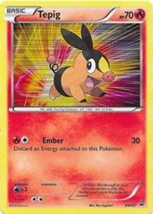 Tepig (BW02) [Black & White: Black Star Promos] - Trinity Hobby