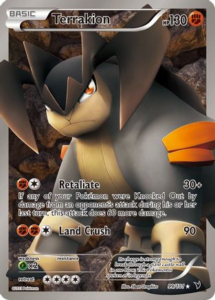 Terrakion (99/101) [Black & White: Noble Victories] - Trinity Hobby