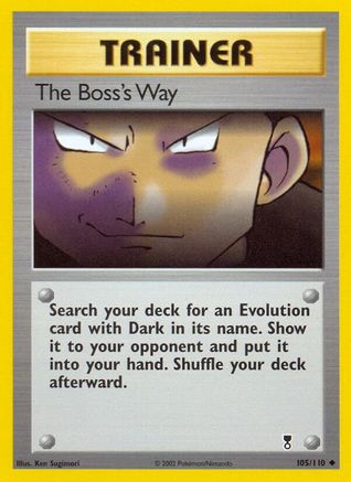 The Boss's Way (105/110) [Legendary Collection] - Trinity Hobby