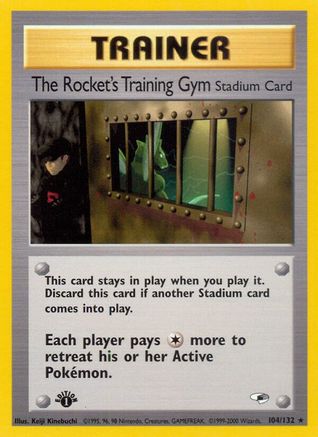 The Rocket's Training Gym (104/132) [Gym Heroes Unlimited] - Trinity Hobby