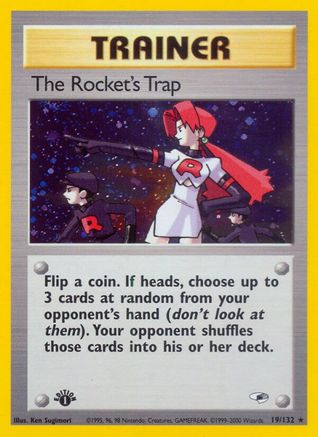 The Rocket's Trap (19/132) [Gym Heroes Unlimited] - Trinity Hobby