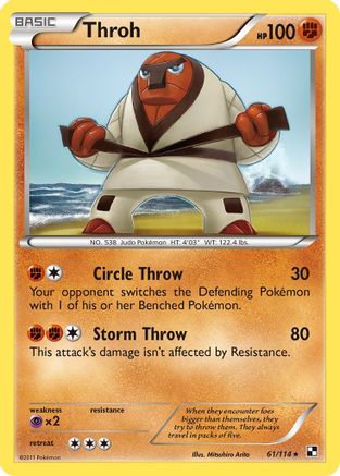 Throh (61/114) [Black & White: Base Set] - Trinity Hobby