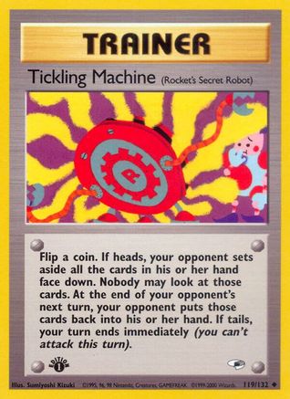 Tickling Machine (119/132) [Gym Heroes 1st Edition] - Trinity Hobby