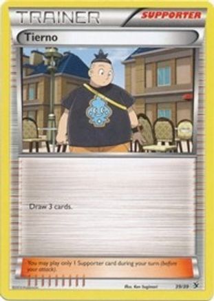Tierno (39/39) [XY: Kalos Starter Set] - Trinity Hobby