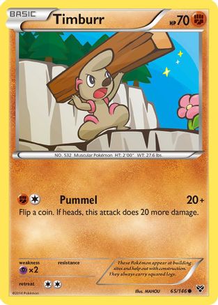 Timburr (65/146) [XY: Base Set] - Trinity Hobby