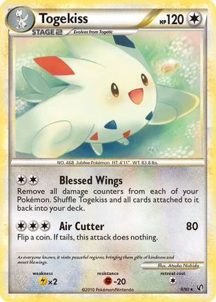 Togekiss (9/90) [HeartGold & SoulSilver: Undaunted] - Trinity Hobby