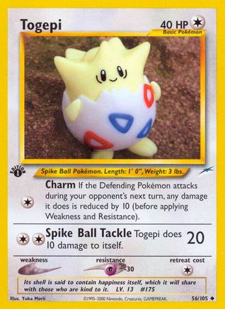 Togepi (56/105) [Neo Destiny Unlimited] - Trinity Hobby
