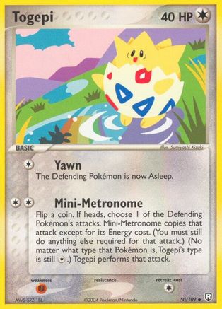Togepi (50/109) (Stamped) [EX: Team Rocket Returns] - Trinity Hobby