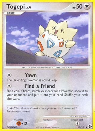 Togepi (88/106) [Diamond & Pearl: Great Encounters] - Trinity Hobby