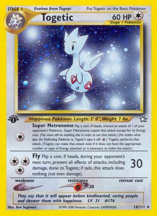 Togetic (16/111) [Neo Genesis Unlimited] - Trinity Hobby