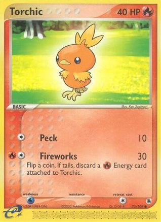 Torchic (73/109) [EX: Ruby & Sapphire] - Trinity Hobby
