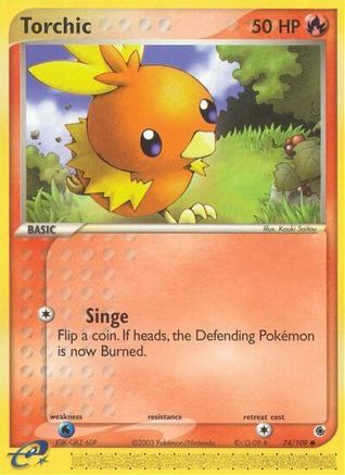 Torchic (74/109) [EX: Ruby & Sapphire] - Trinity Hobby