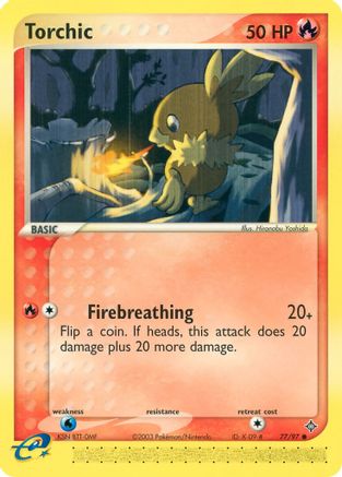Torchic (77/97) [EX: Dragon] - Trinity Hobby