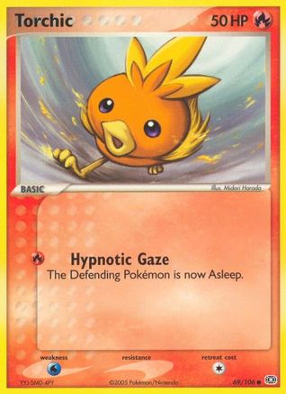Torchic (69/106) (Stamped) [EX: Emerald] - Trinity Hobby