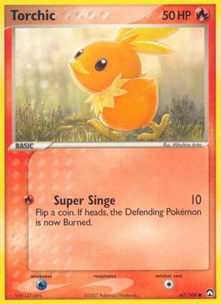 Torchic (67/108) (Stamped) [EX: Power Keepers] - Trinity Hobby