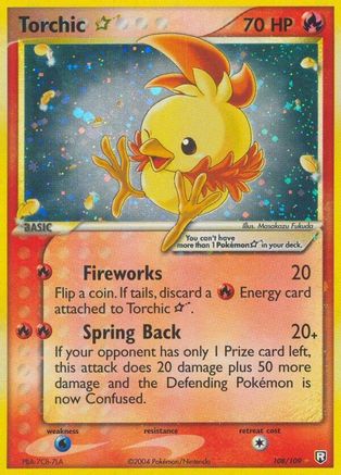 Torchic Star (108/109) [EX: Team Rocket Returns] - Trinity Hobby