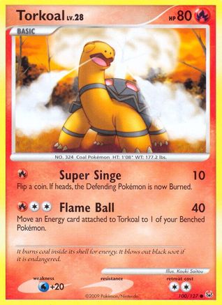 Torkoal (100/127) [Platinum: Base Set] - Trinity Hobby