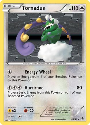 Tornadus (89/98) [Black & White: Emerging Powers] - Trinity Hobby