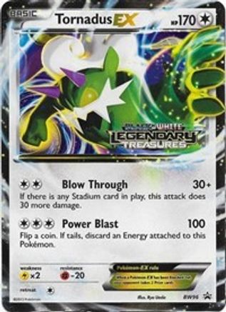 Tornadus EX (BW96) [Black & White: Black Star Promos] - Trinity Hobby