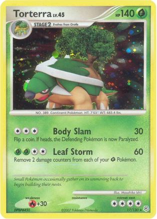 Torterra (17/130) [Diamond & Pearl: Base Set] - Trinity Hobby